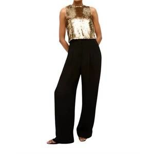NEW MARIE OLIVER davis sleeveless top in taupe